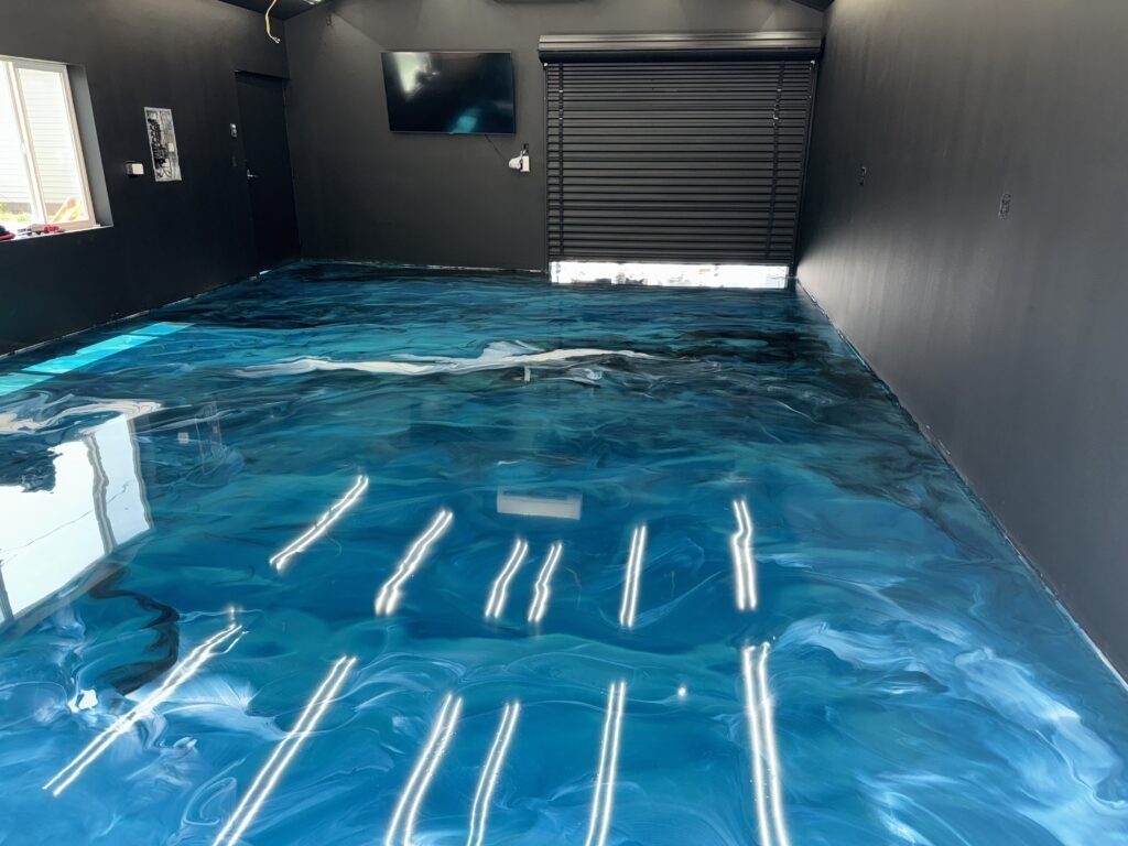 Metallic Epoxy Floor – Marysville