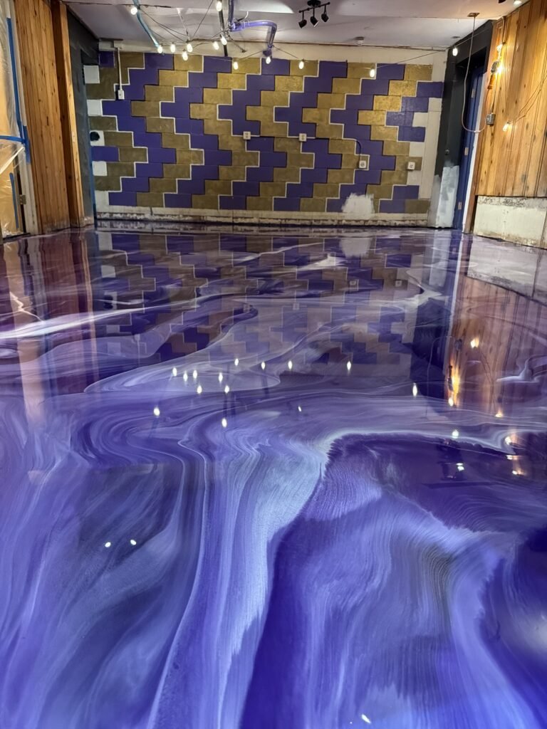 Metallic Epoxy Floor – UW