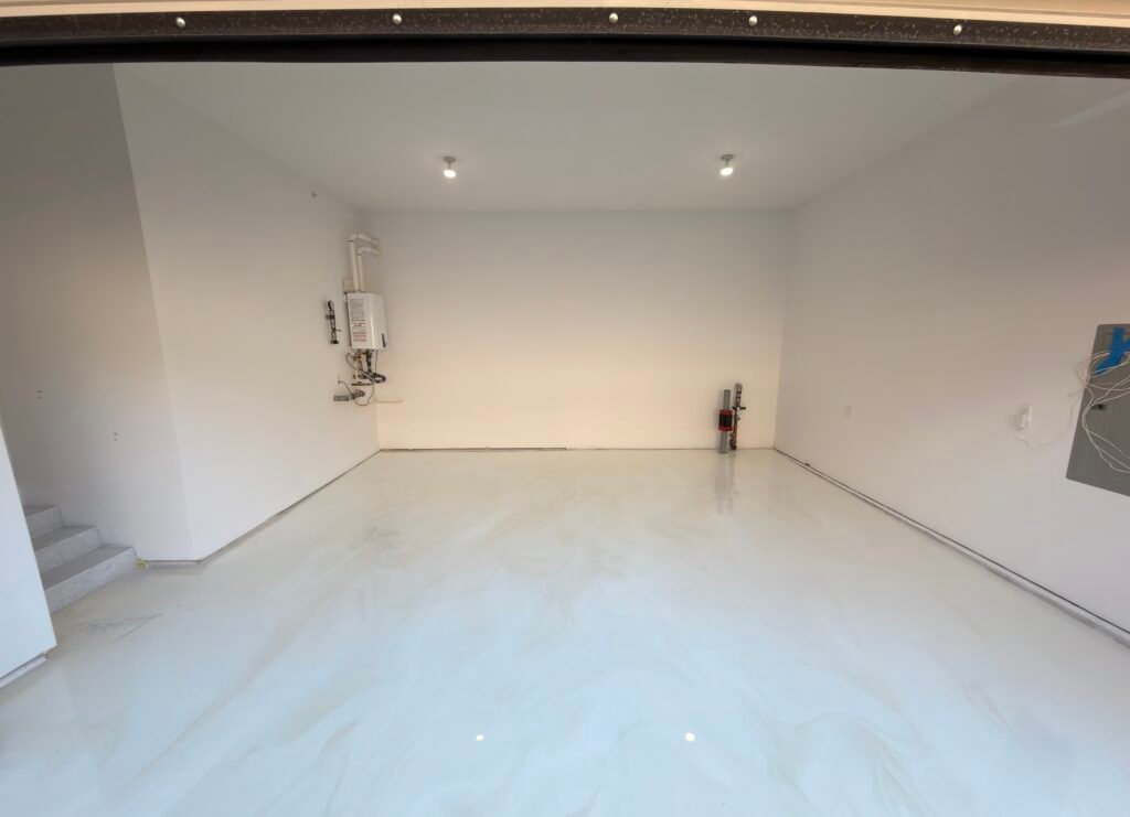 Ferrari Metallic Epoxy Floor
